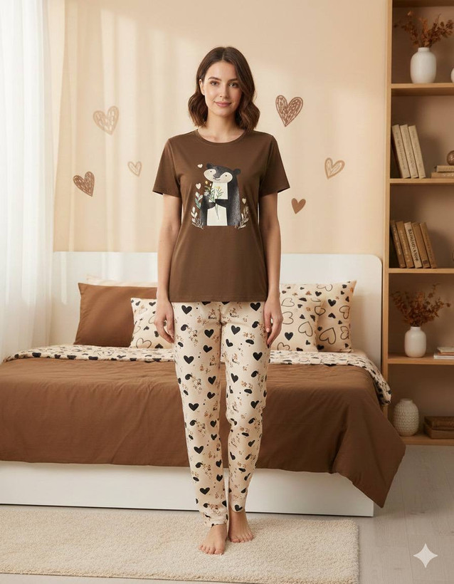 ست تیشرت و شلوار /زنانه